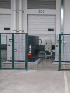 revisão compressor parafuso elgi