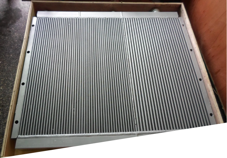 radiador de compressor de ar parafuso